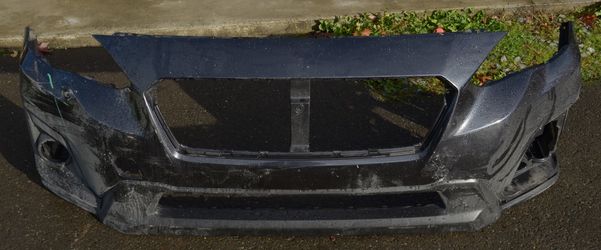 USED REF#U0380 || 2018-2020 SUBARU CROSSTREK || FRONT BUMPER COVER ONLY