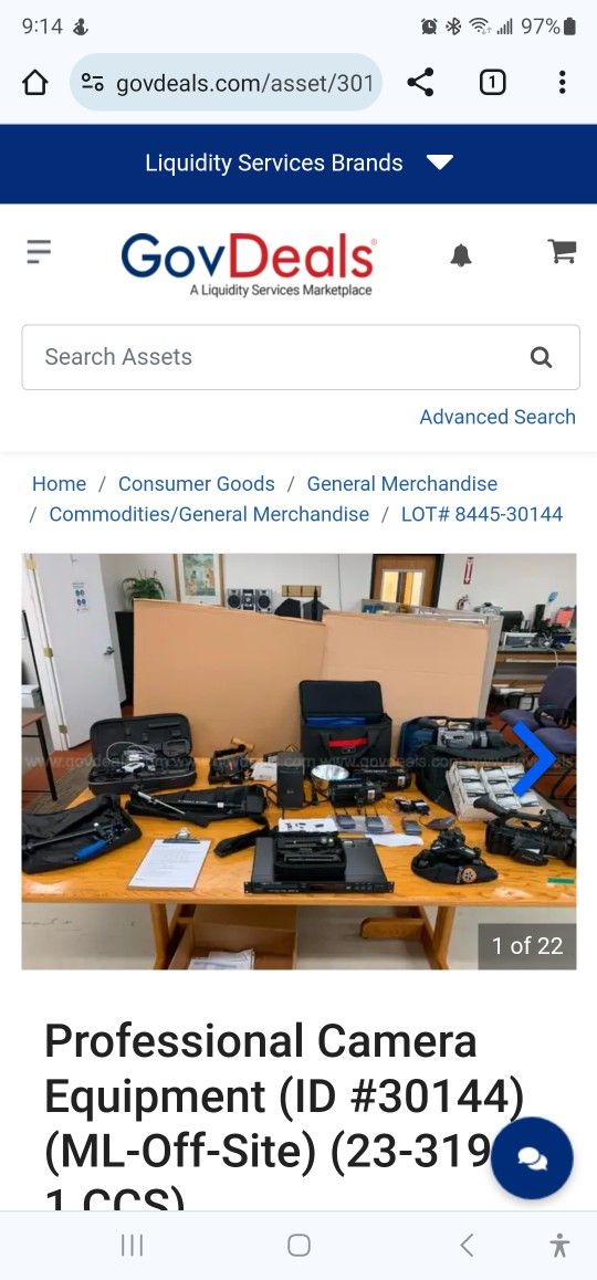 lot of Proffesional Camera Equipment