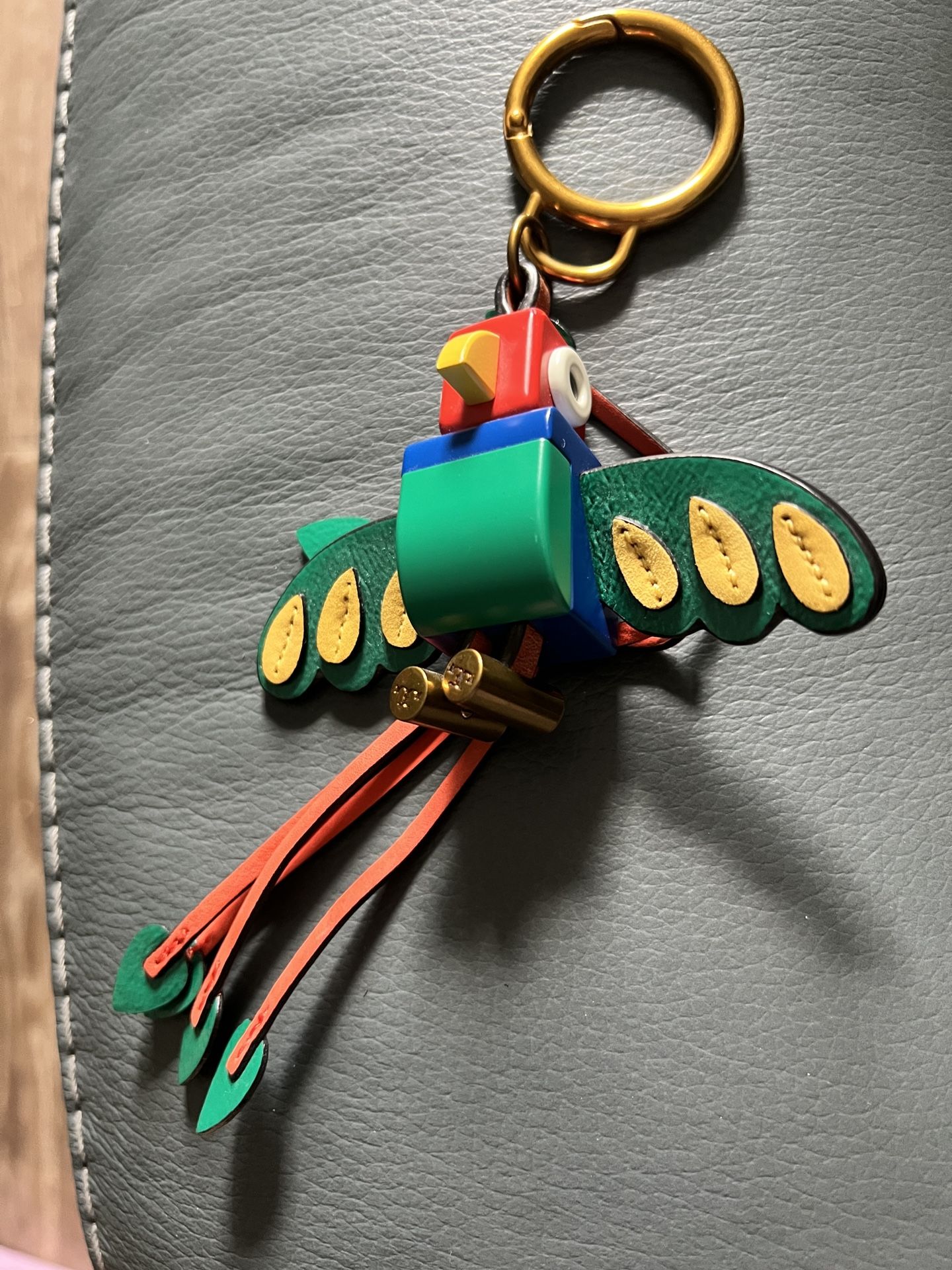 Parrot Key Chain Tory Burch