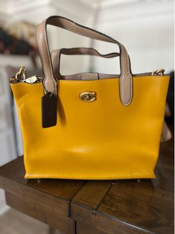 Coach willow tote bag  ( retails $300 )