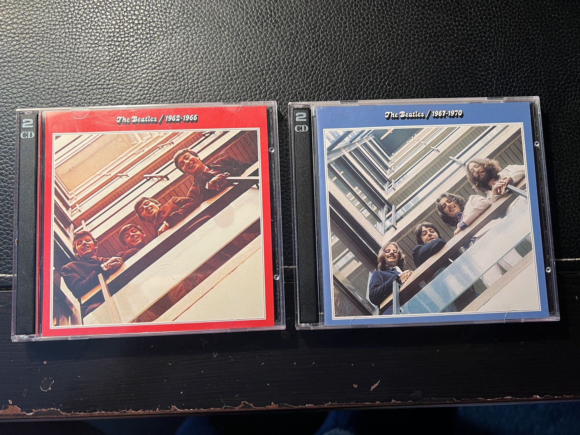 The Beatles CD LOT (2) Red 1(contact info removed) - Blue 1(contact info removed) Greatest Hits - 1993 Release