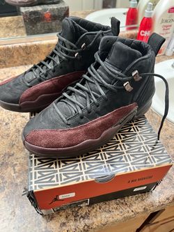 Ma Maniére x Air Jordan 12 Retro SP 'Black' US Women's 8.5 / Men's 7