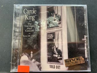 Carole King Cd The Carnegie Hall Concert