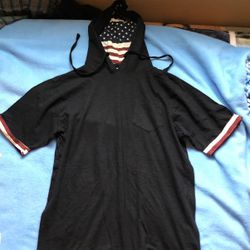 USA Flag Black Shirt