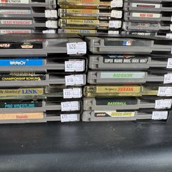 Nintendo NES Games *PRICES VARY DEPENDING ON THE GAME*