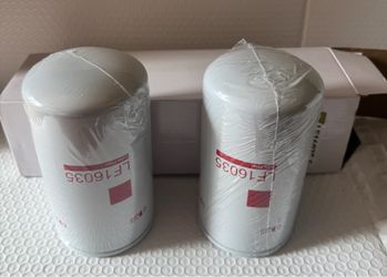 Set Of 2 Oil Filter LF16035 Fits 2003 - 2007 Cummins Brand New And Sealed .