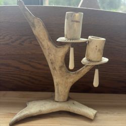 Antler Candle Holder