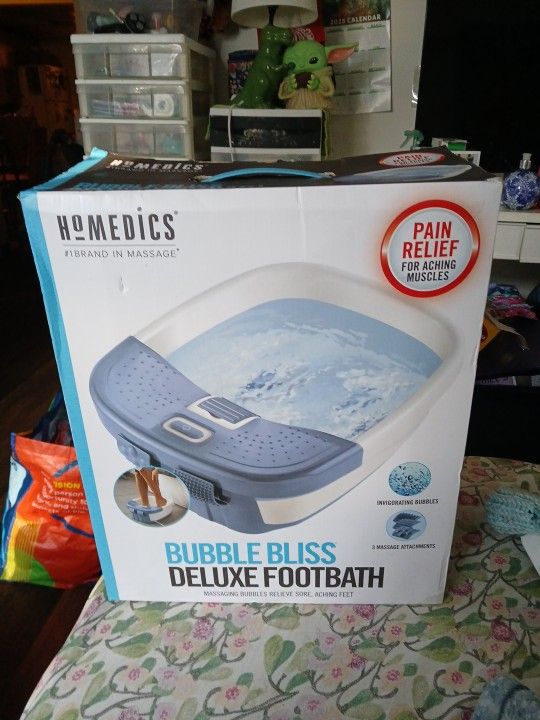 Bubble Bliss Deluxe Footbath