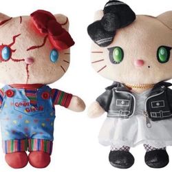 Chucky And Tiffany Hello Kitty Plush