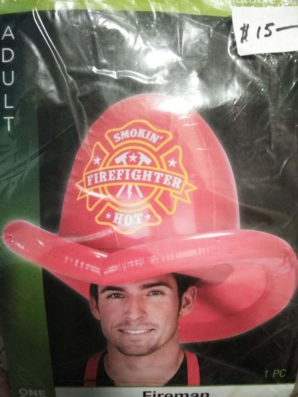 Inflatable Fireman Hat, Fireman Hats, Firefighter Hats, Halloween Costumes, Firefighter Costumes