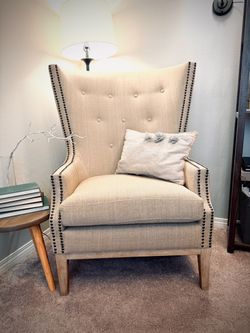 Wingback Tufted Chair