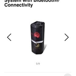L G  XBOOM 600 W Speaker System with Bluetooth Connectivity 