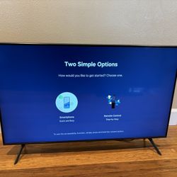 Samsung 43” UHD 4K Smart TV