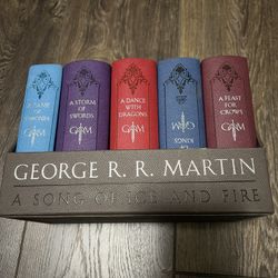 Game Of Thrones Book Set