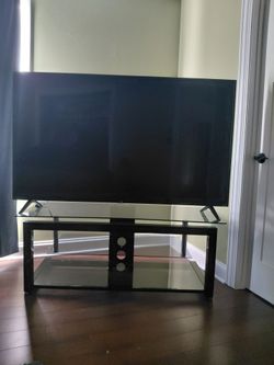 Roku tv with stand