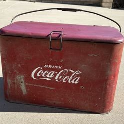 Vintage 1950s Coca Cola Picnic Cooler