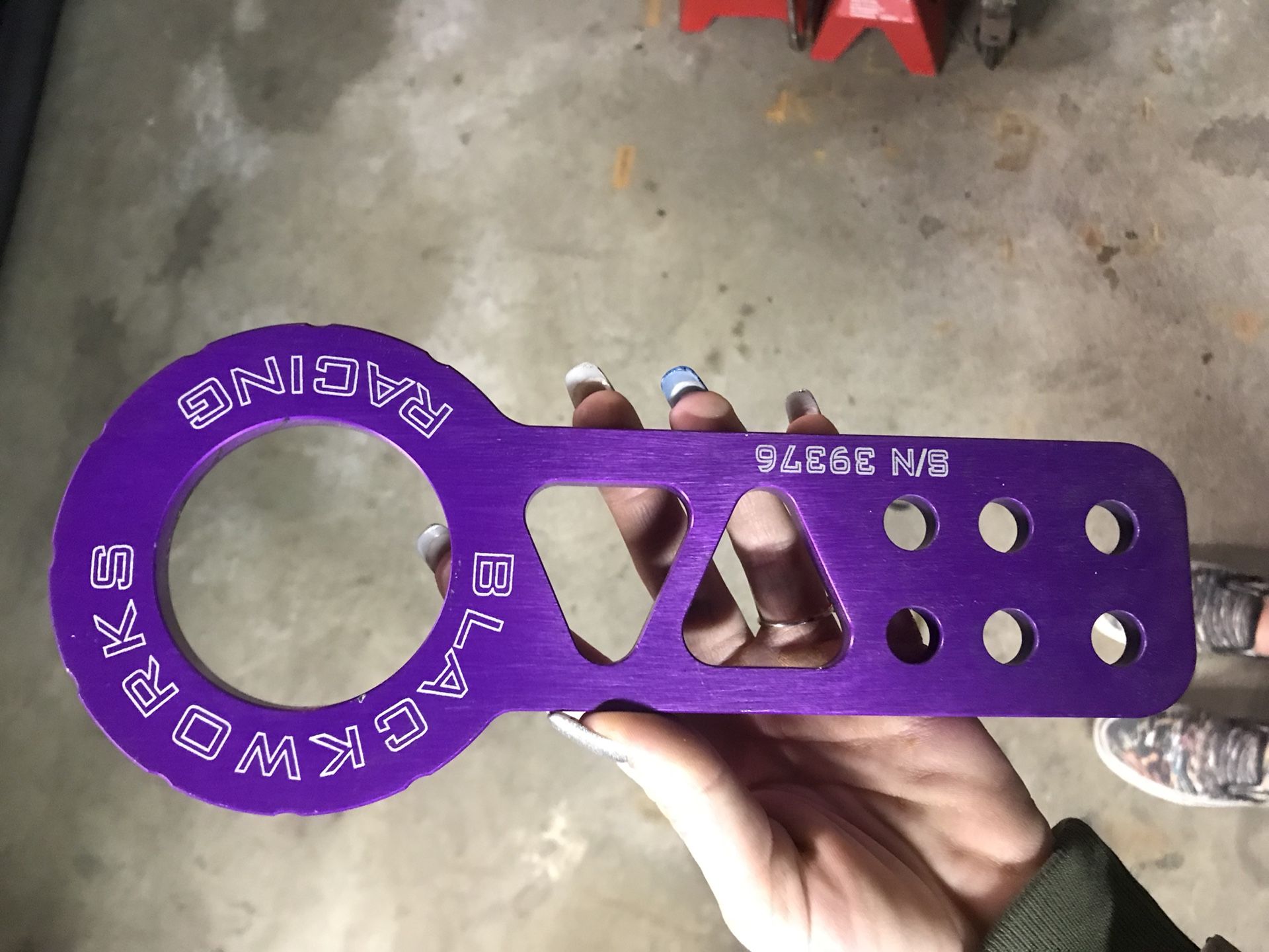 Front tow hook