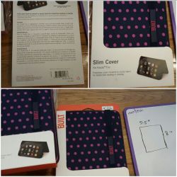 Tablet sleeve case 5.5" x 8"