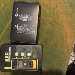  Dog Training Collar - Rechargeable Dog Training Collar with One Receiver Black