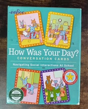 HOW WAS YOUR DAY? Conversation Cards Social Interactions just $3 xox