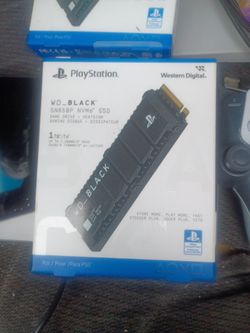 PlayStation Wd black 1tb