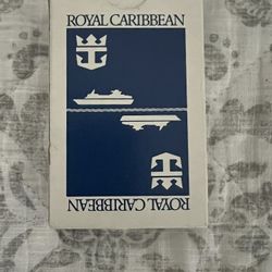ROYAL CARIBBEAN PLAYING CARDS 