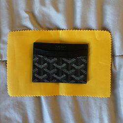 Saint-Sulpice/Goyard Card Holder Wallet Black