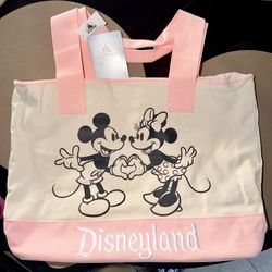 Disneyland Resort Valentines Canvas Tote
