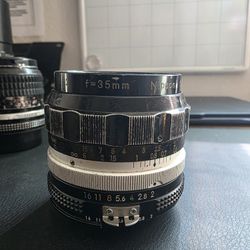 NIKON NIKKOR-O AUTO 1:2 F=35MM