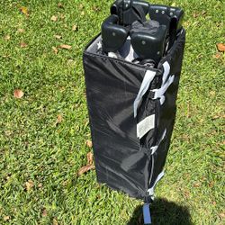 Portable Playpen/Crib Adjustable Height, Excellent Condition