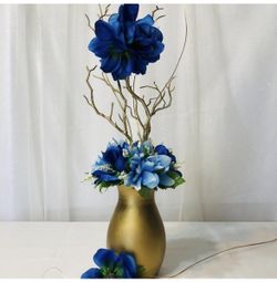 ROYAL BLUE CENTERPIECE GOLDS “”NEW “””