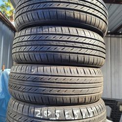 Vendo 4 Llantas Usadas  205 65 15