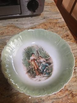 Hand made plate