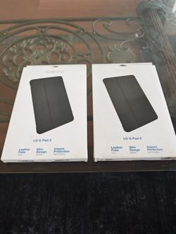 LG G Pad 5 Leather Folio Case