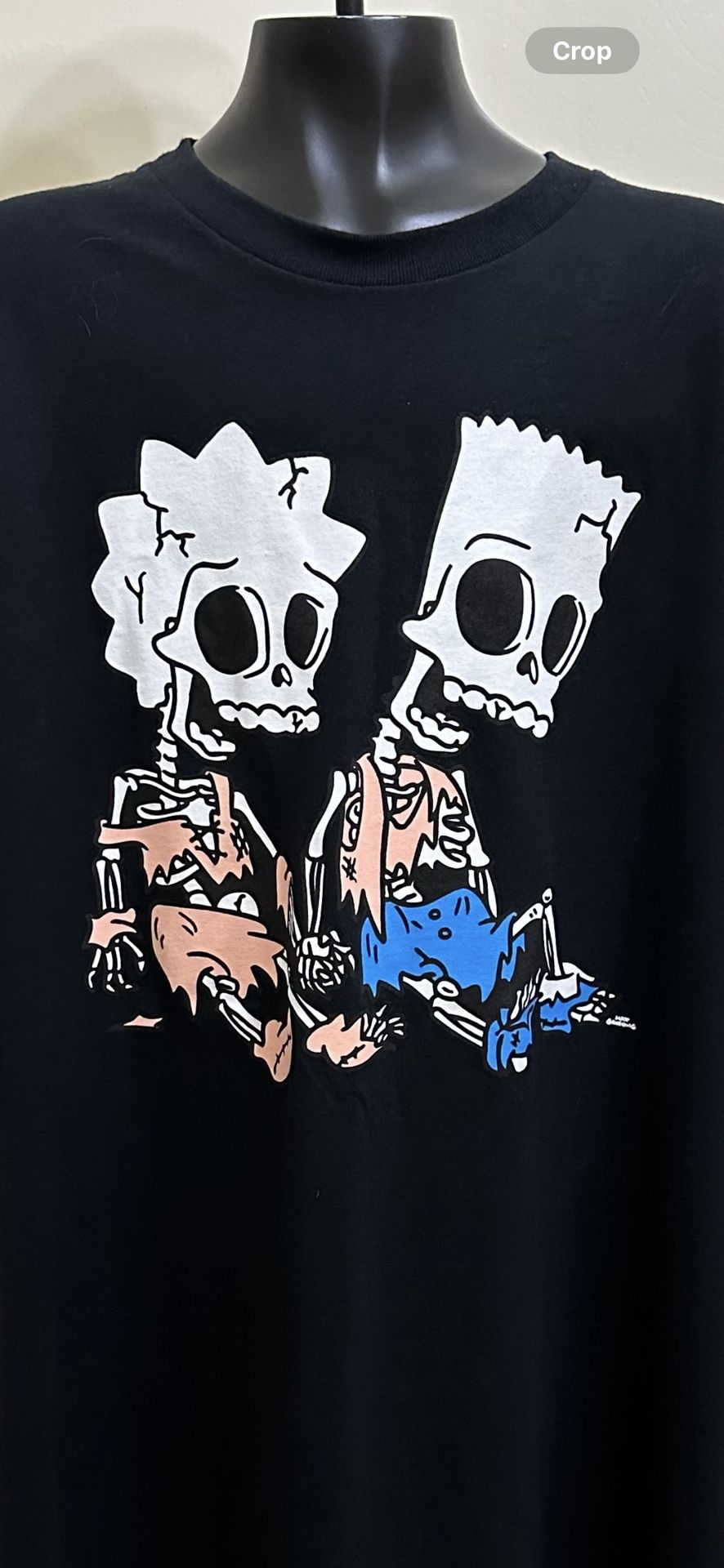 The Simpsons Bart And Lisa Skeleton T-shirt Size XXL