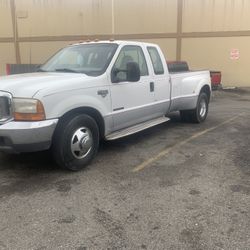 2000 F350 White Crew an Dually 