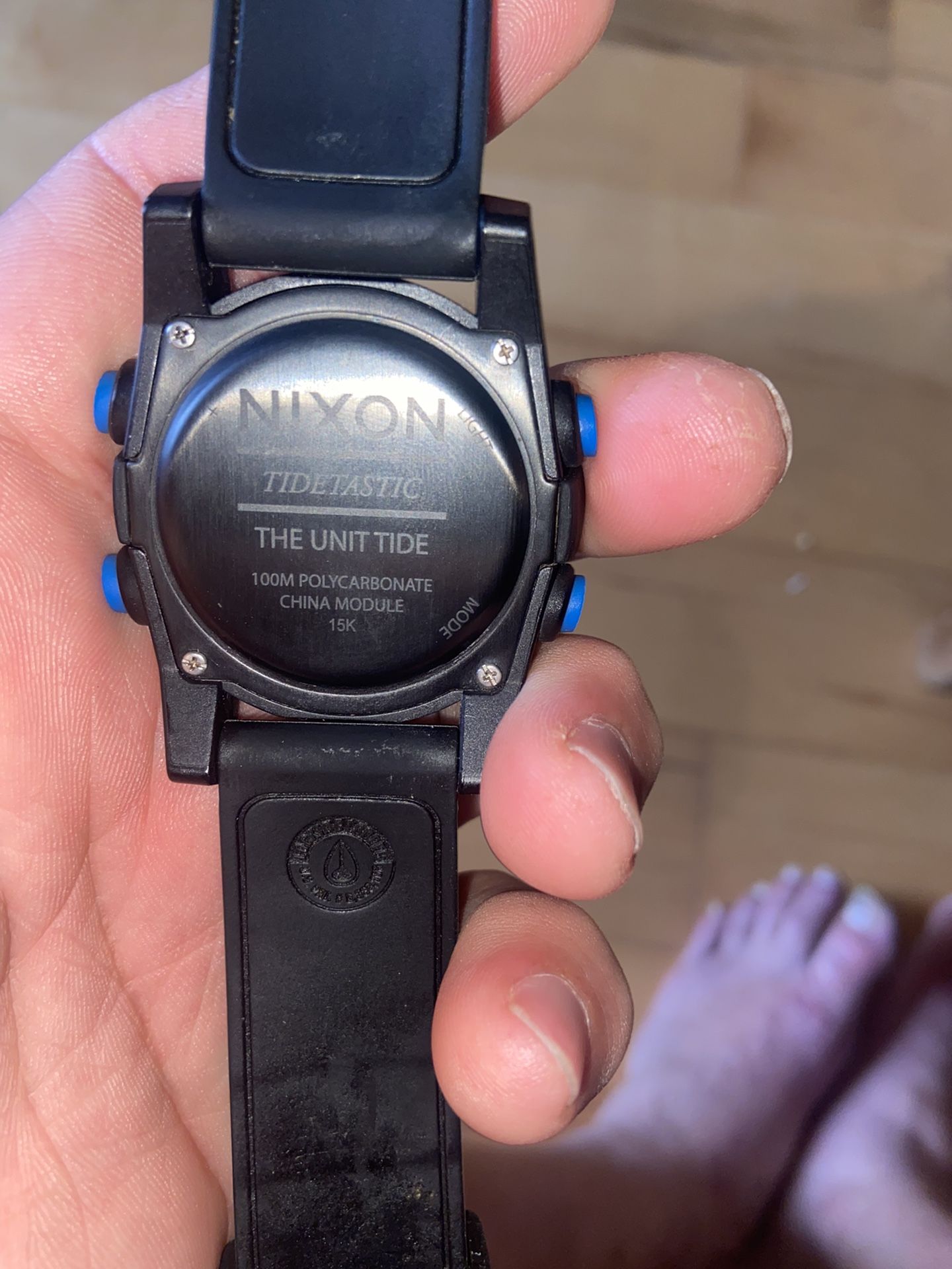 NIXON -TIDETASTIC/THE UNIT TIDE WATCH FOR SURFERS (100M POLYCARBONATE /CHINA MODULE)