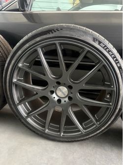 21” Axis Wheels with 245/35ZR21”  Tires