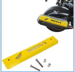 Motorcycle Exhaust Cover for Honda Navi (Yellow)