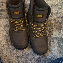 New Cat Brand Work Boots Men 11.5