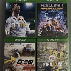 4 xbox one games 