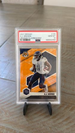 2021 Mosaic AJ Brown PSA 10 Numbered /25