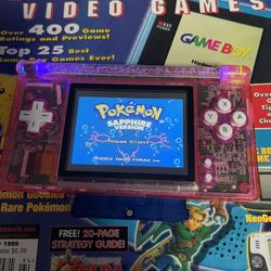 Nintendo Gameboy Advance ~ Pokémon Sapphire! ~ Cartridge Only !