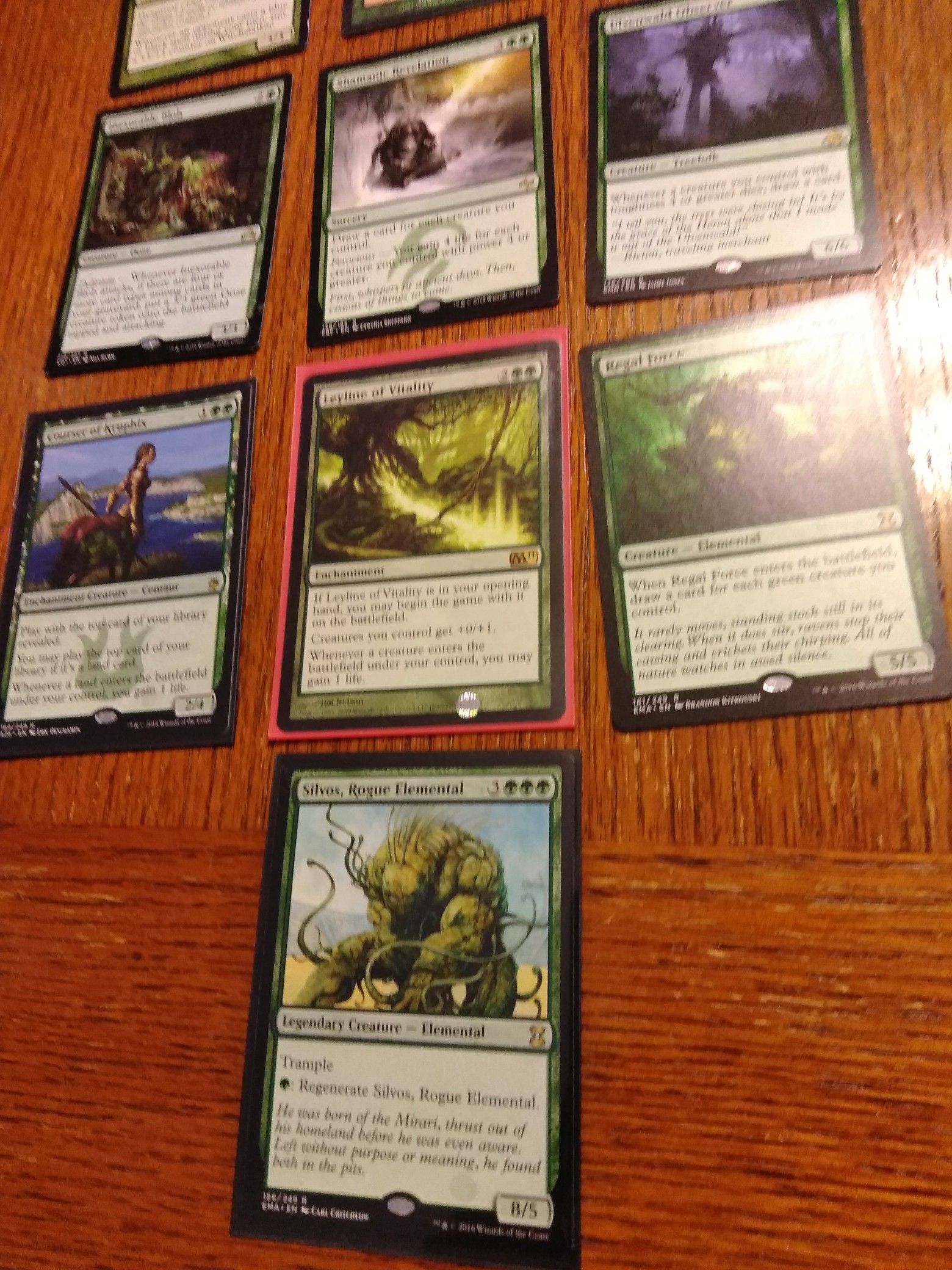 Silvos, rogue elemental edh mtg Magic the gathering magic card deck