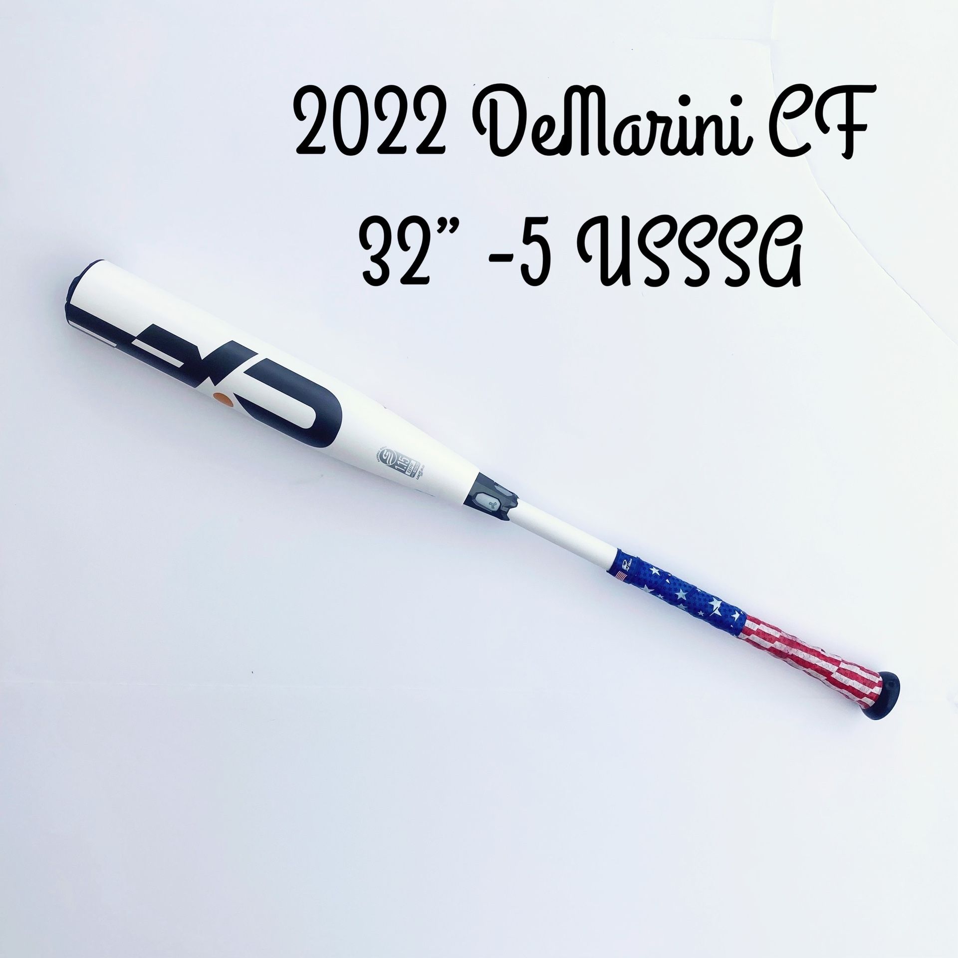 2022 DeMarini CF (-5) USSSA Baseball Bat: WTDXCB5-22 32” 2 Piece Youth Composite