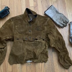 Leather Welding Jacket And Accessories