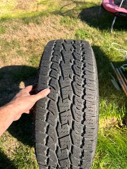 Stock JEEP wrangler tires