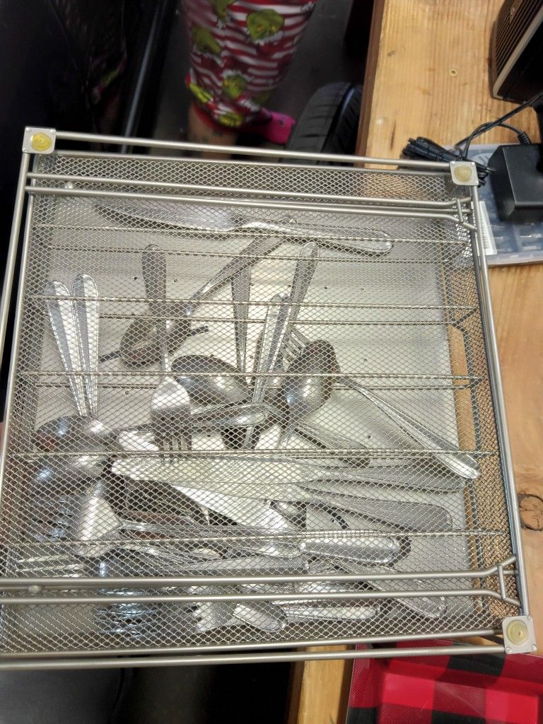 Kitchen Varies Stuff And Shelves