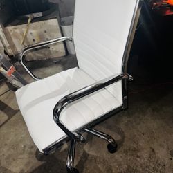 White Desk Chair