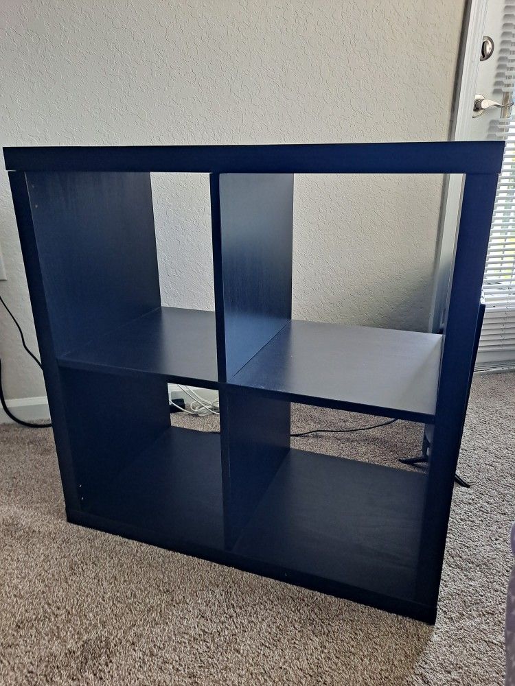 4 Cubby Cabinet And shelf.